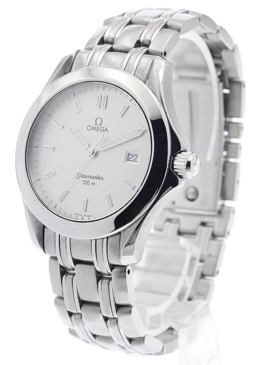 OMEGA Seamaster120 2511.33 Date Silver Dial Quartz Men\'s Watch_879034 main image 6